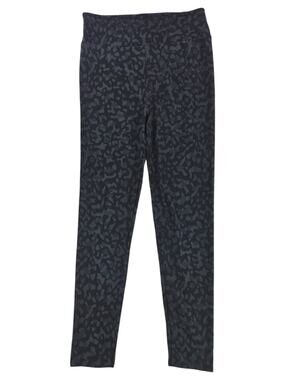 Simple Addiction | Black & Grey Cheetah Print Leggings | Size S/M